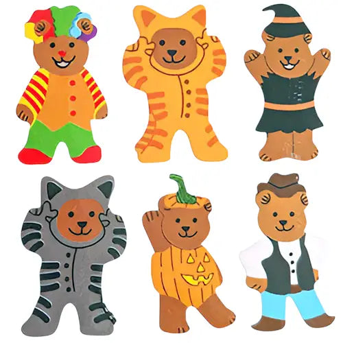 Glossy Halloween Bears