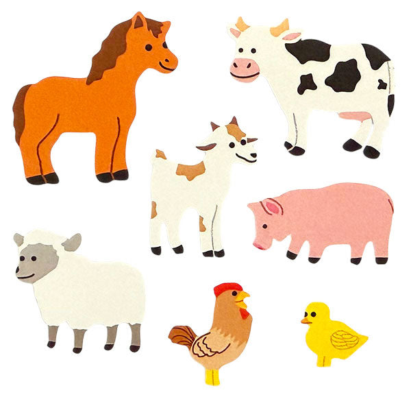 Glossy Farm Animals