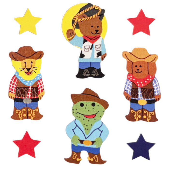 Glossy Animal Cowboys