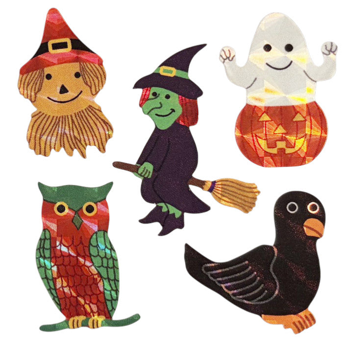 Prism Vintage Inspired Halloween Stickers (FRENCH PACKAGING)