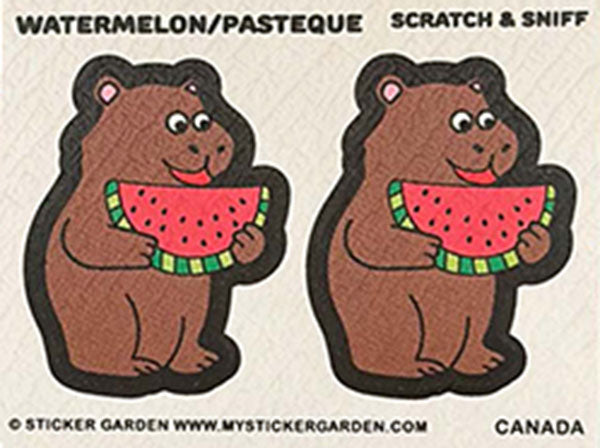 Scratch and Sniff Capyara Watermelon
