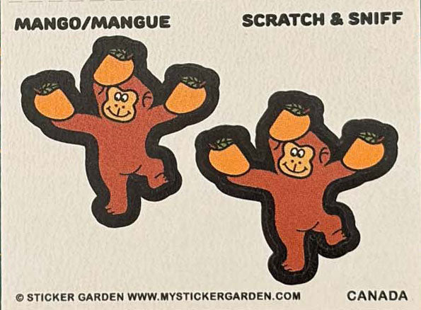 Scratch and Sniff Monkey Mango