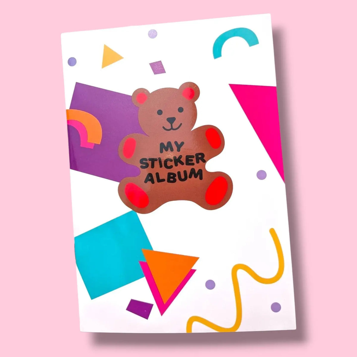 Sticker Album Layout Sticker Album with Blank Easy Release Paper x6 – Sticker Garden