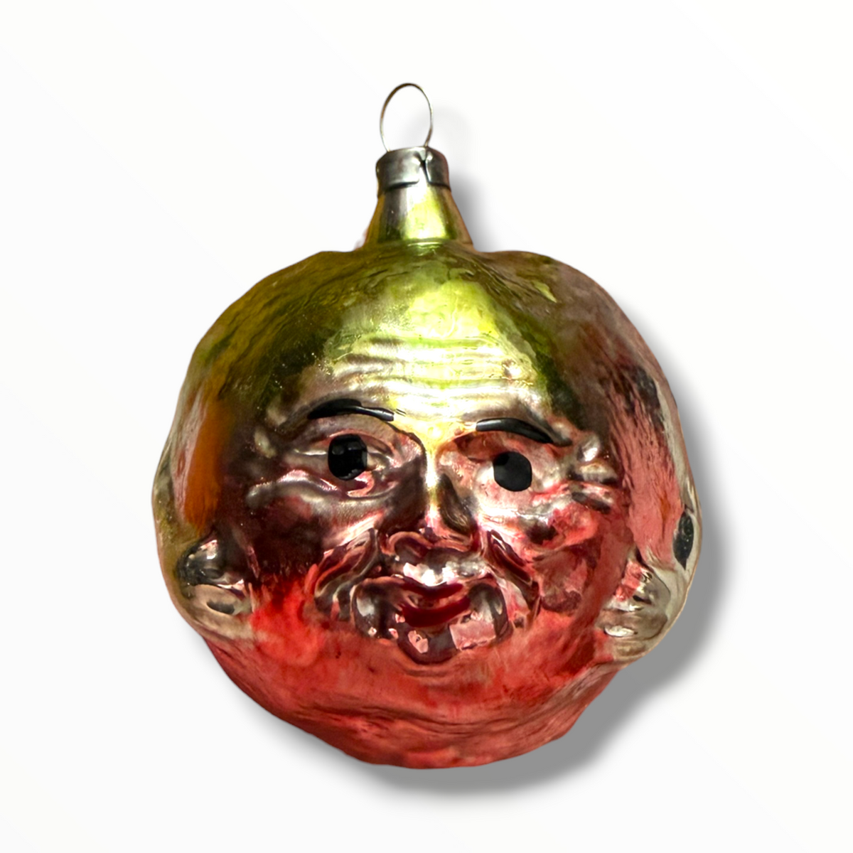Peach Glass Ornament