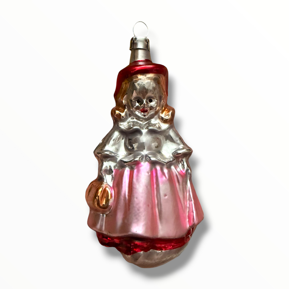 Girl Glass Ornament