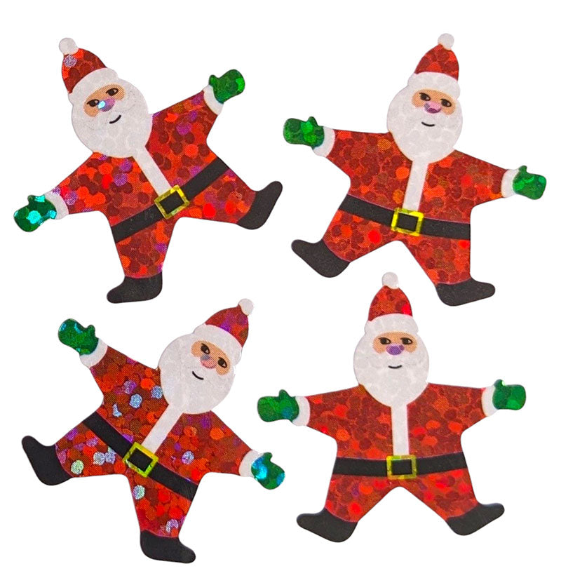 Sparkle Star Santa x6