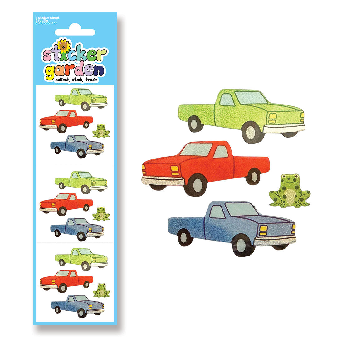 Glitter Truck and Toad