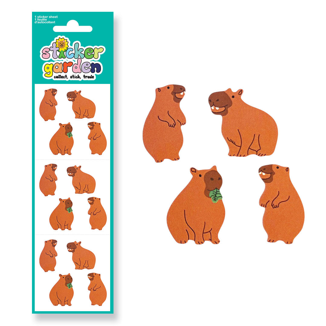 Glossy Capybaras