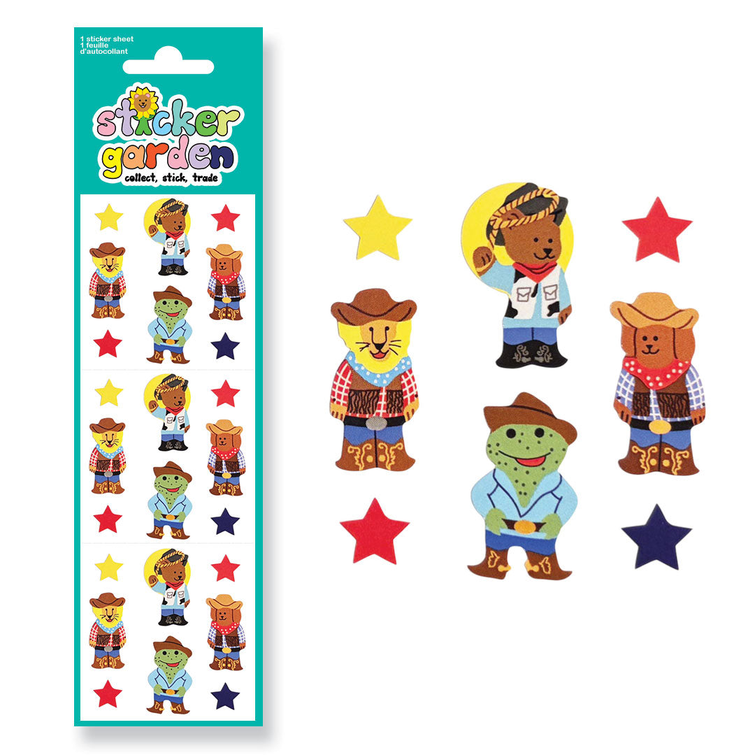 Glossy Animal Cowboys