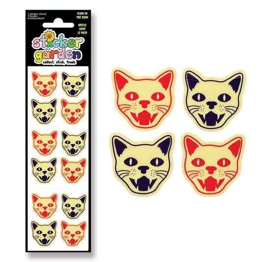 Glow in the Dark Cat Head (FRENCH PACKAGING)
