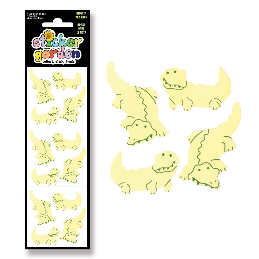 Glow in the Dark Crocodiles