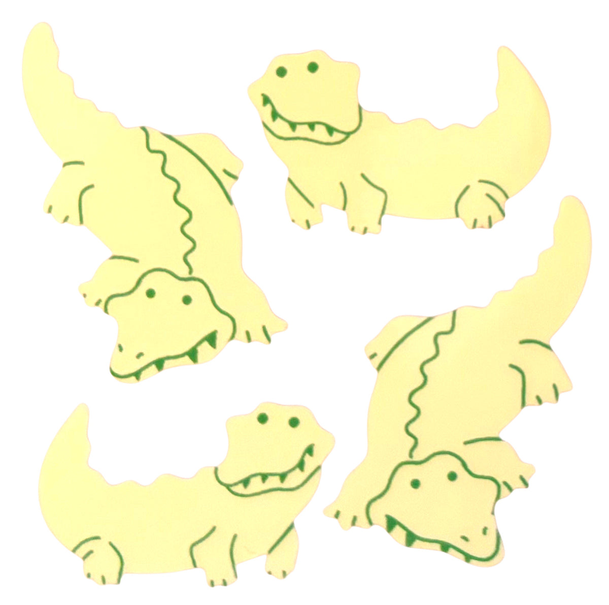 Glow in the Dark Crocodiles
