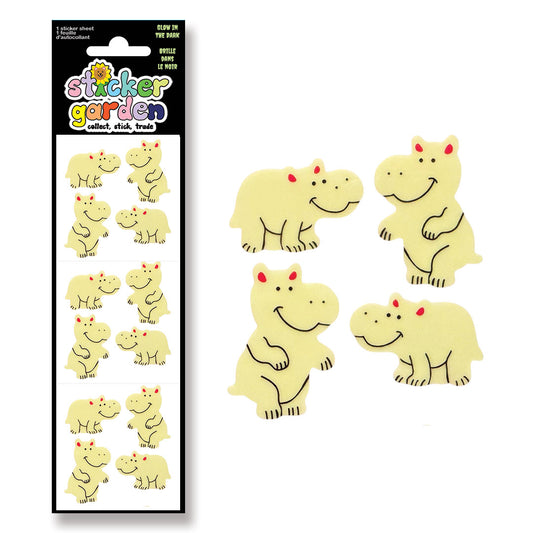 Glow in the Dark Hippos (FRENCH PACKAGING)