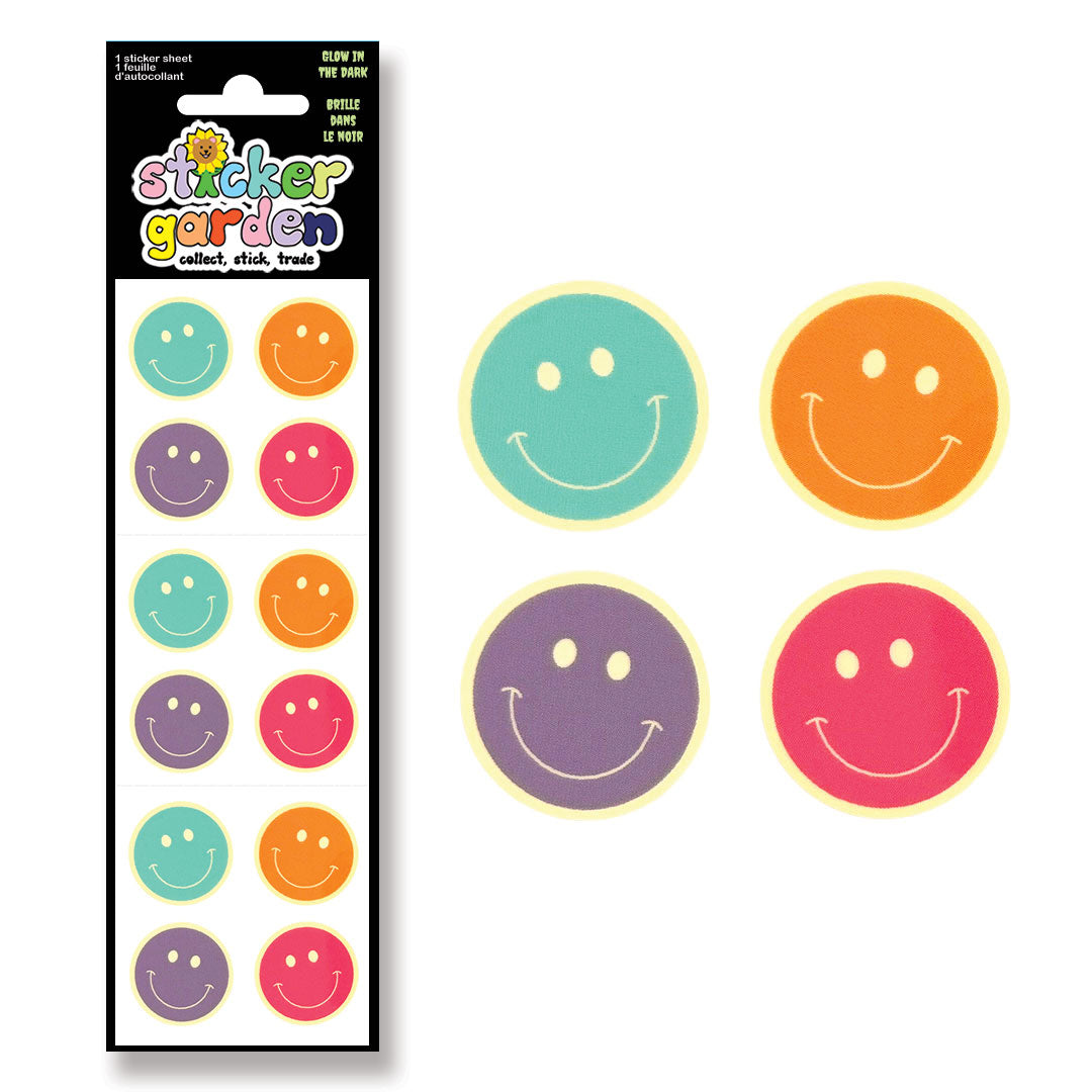 Glow in the Dark Happy Faces (FRENCH PACKAGING)