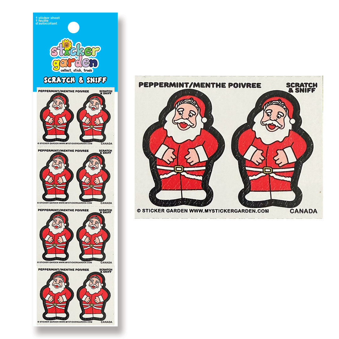 Scratch and Sniff Santa Peppermint