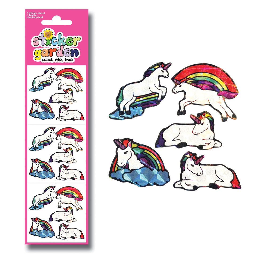 Prism Rainbow Unicorns x6