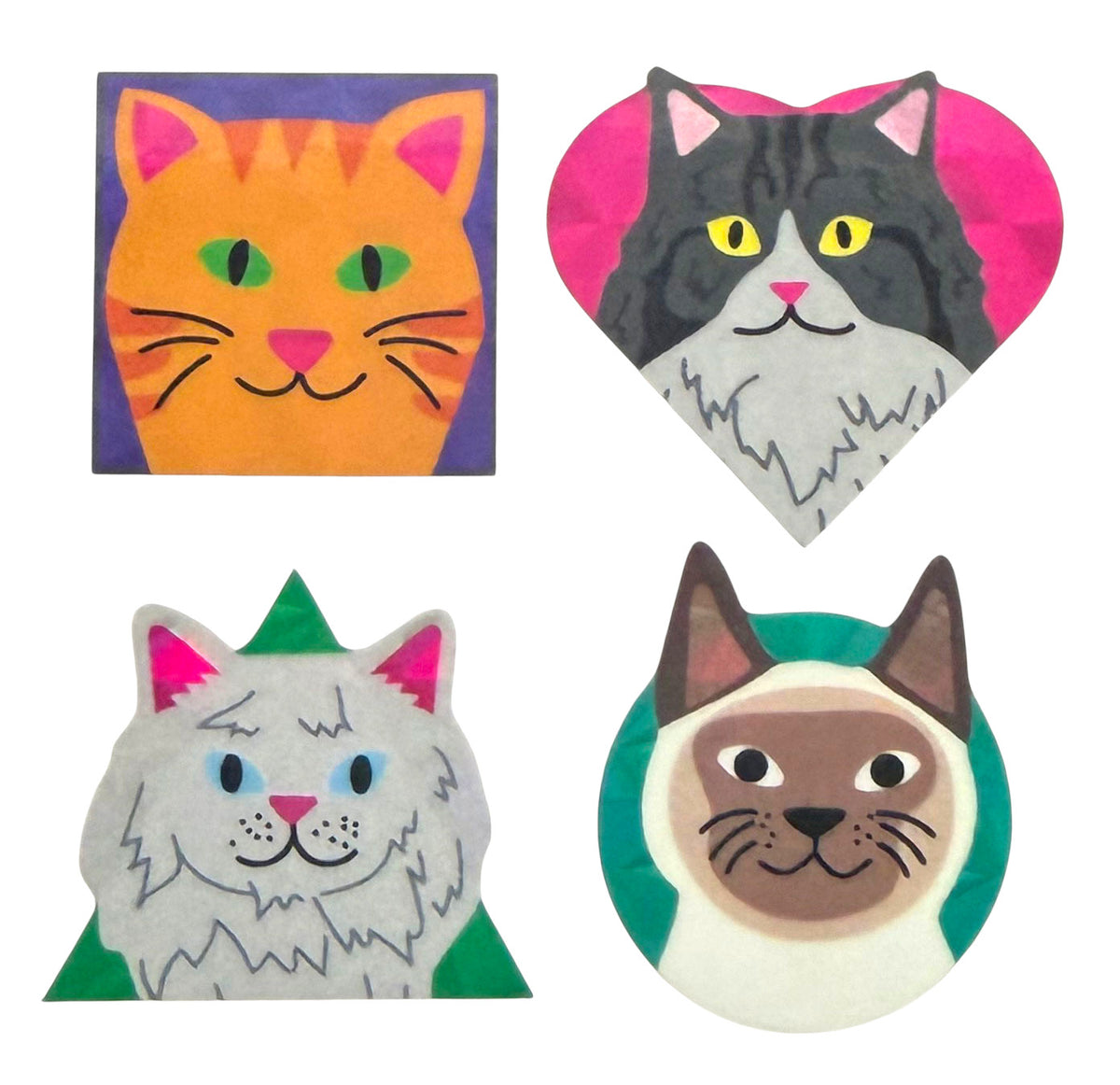 Prism Cats Learning Shapes