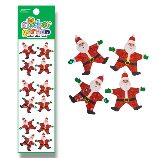 Sparkle Star Santa x6