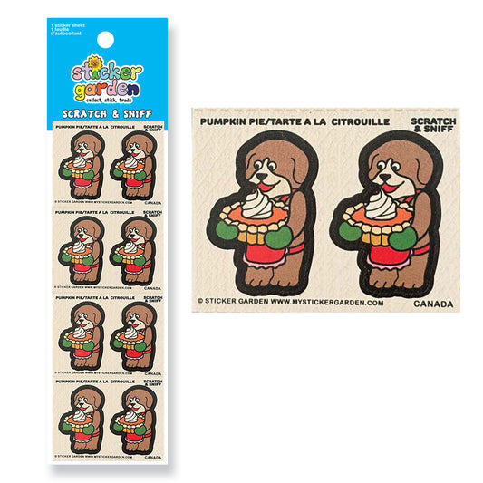 Scratch and Sniff Dog Pumpkin Pie