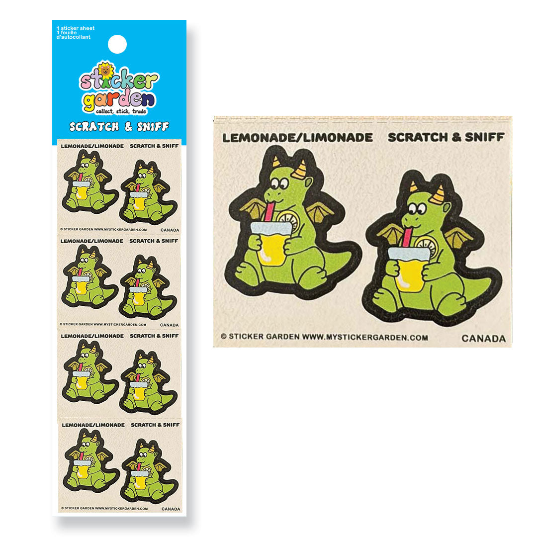 Scratch and Sniff Dragon Lemonade x6