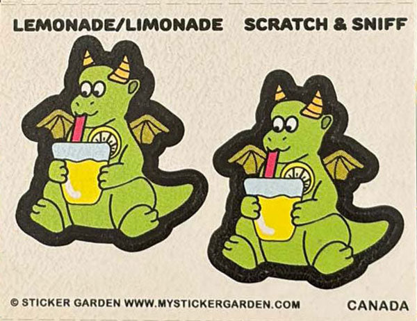 Scratch and Sniff Dragon Lemonade x6