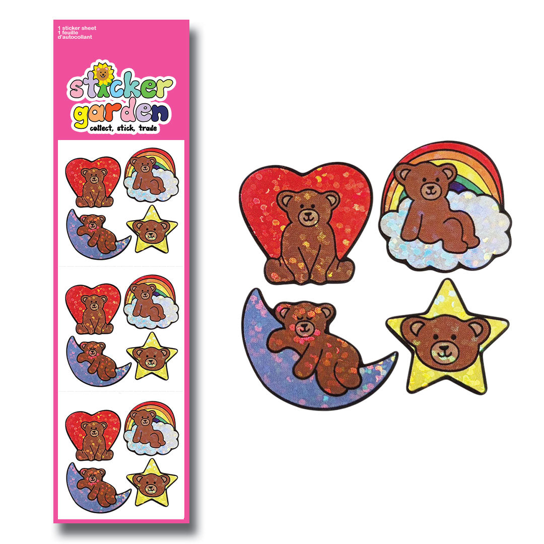 Sparkle Bears in the Clouds