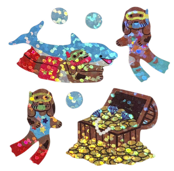 Sparkle Diving Dogs