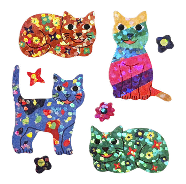 Sparkle Groovy Cats