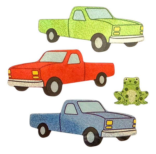 Glitter Truck and Toad